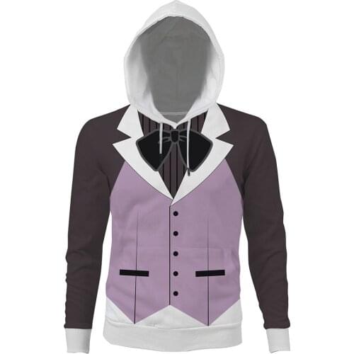 Anime The Case Study of Vanitas Noé Archiviste Cosplay 3D Print Hood Hoodie Sweatshirt Jacket Coat Pullover