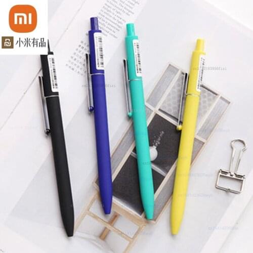 Youpin color pen holder press 0.5 black gel pen K5 color press gel 0.5 color pen student exam office use