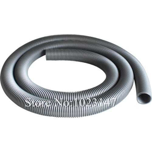 Industrial Vacuum Cleaner Parts EVA Hose 40mm ID48mm ED Black Corrugated Pipe for Zanussi etc