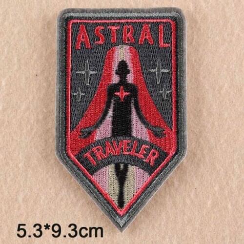 Traveler Iron On Embroidered Clothes Patch For Clothing Stickers Garment Apparel Accessories