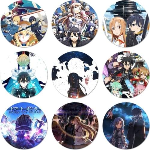 New Arrival sword Art Online SAO Kitchen Home Decor Refrigerator Magnetic Stickers bottle Beer Opener