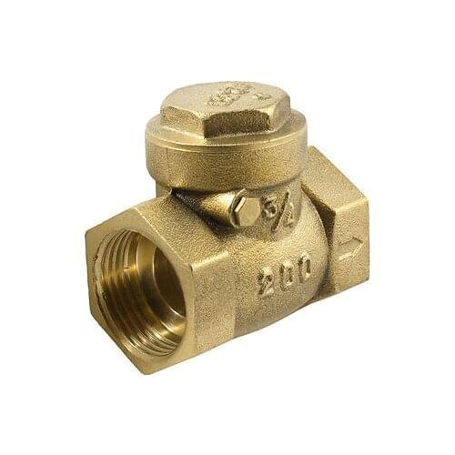 24mm Female Thread Port Screw Plumbing Water Heater Check Valve