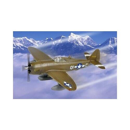 Trumpeter P-47D Thunderbolt Razorback Fighter Bomber Plane 80283 1/72 Scale Toy TH06227-SMT2