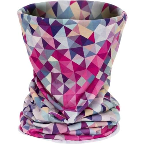 High Quality Trianglie Pink Magic Scarf Polyester Microfiber Bandana Sports Cycling Riding Bandanas Headband