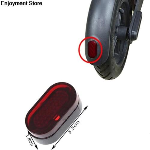 Hot sale Electric Scooter Taillights Led Rear Fender Lampshade Brake Rear Lamp Shade For Xiaomi 365 Scooter Skateboard