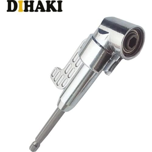 1/4 Inch Magnetic Bit 105 Degree Right Angle Driver Hex Screwdriver Holder Drill Bit Set 105 Degree Adjustable Repair D3