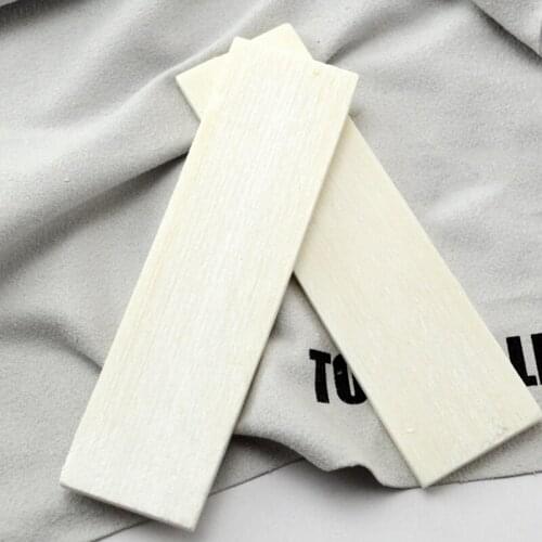 1PCS Knife Handle Patch Material Beef bone Spacer Bone Carving Musical Instrument Accessories DIY Carving Supplies