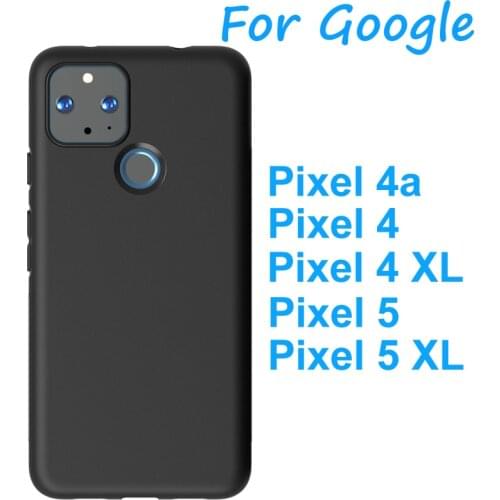 Case For Google Pixel 4a чехол Bumper Soft Silicone Ultra-thin Back Cover Google Pixel 4 5 XL 5G TPU Cover Gel Phone Shell Capa