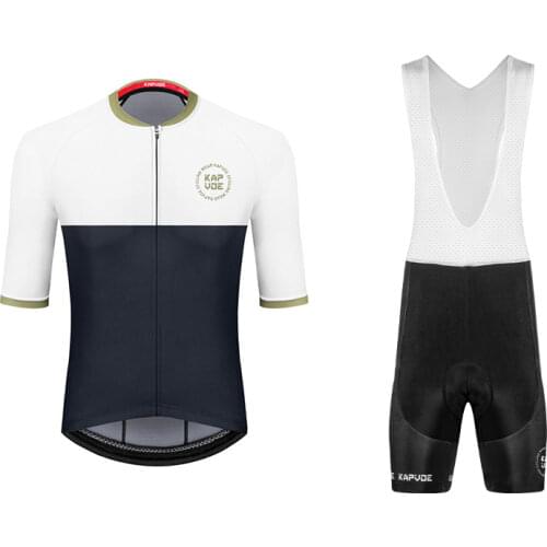 Road Team Pro Cycling Wear Blue Cycles Jersey 2021 Mtb Bicycle Men Breathable Cycling Clothing Summer Bike Clothes Suit white