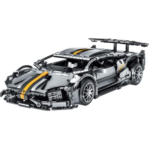 MOC 023015 Supercar Building Block Racing 1337PCS 1:14 Model Assembled Birthday Gift Toys For Children