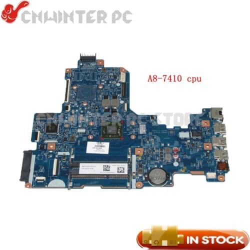 NOKOTION 448.08G02.0011 856765-601 856765-001 For HP 17-Y Laptop Motherboard A8-7410 cpu onboard DDR3