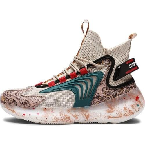 Casual Shoes Men Breathable Air Mesh Sneakers Men High Top Light Sock Shoes Fashion Outdoor Walking Footwear Zapatos Hombre39-46