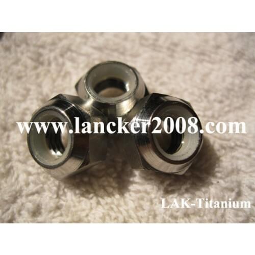 M4 M5 M6 M8 Titanium nylon insert locking nut DIN985