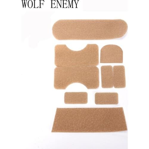 WOLF ENEMY Tactical Helmet for Mich Helmet Accessories Magical Paster stickers BK/OD/DE