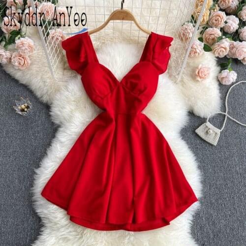 2021 Summer Women Mini Party Dress Slim V-Neck White Elegant Short Sexy Dresses Vestidos Mujer