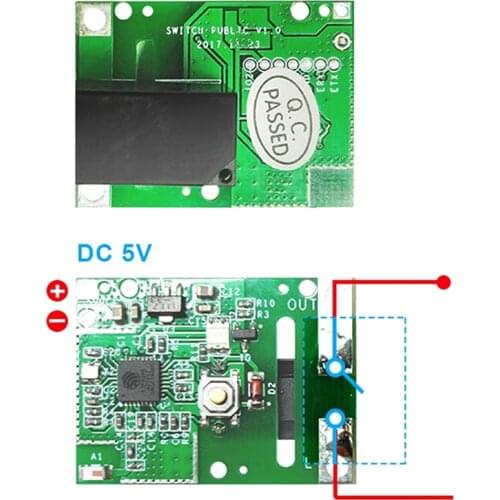 1pcs SONOFF Smart Wifi Switch RE5V1C 5V DC DIY Wireless Remote Switch Relay Module