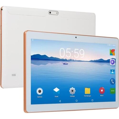 10.1 Inch Mediatek Tablets Android 9.0 Tab Quad Core 128GB ROM Laptop 4G Phone Call Smart Pad Mobile Tablet Pc