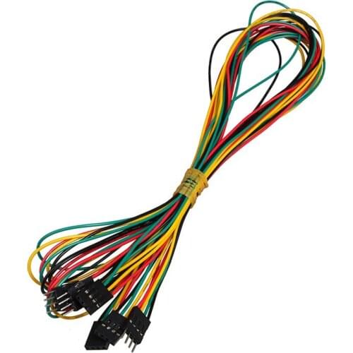 10PCS DuPont 4-Pin male to male Extension Wire Cable for Arduino 50cm