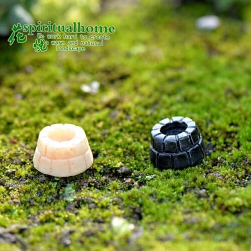 100pcs/lot resin solid simulation cartoon little well 15mm crafts DIY dollhouse christmas Jewelry Making Findings