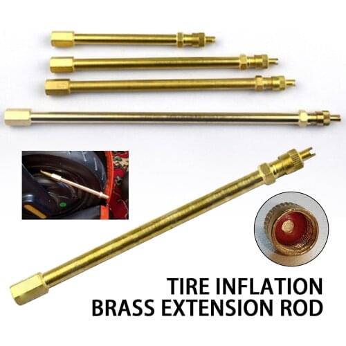 140mm High Quality Tire Valve Stem Brass Metal Tire Valve Extension Motorcycle Car Accessory
