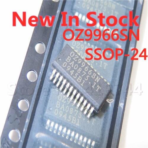 5PCS/LOT OZ9966 OZ9966SN SSOP-24 SMD LCD high voltage board management chip In Stock NEW original IC