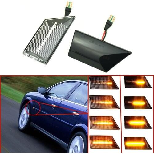 Car Accessories Dynamic Signal Lamp Flowing Blinker Light For Opel Vectra C 2002-2008 Signum 2003-2008