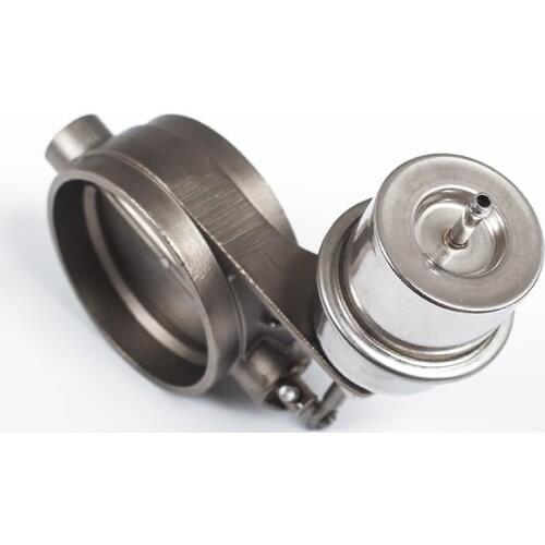 Car Exhaust VacuumValve 3.5'' 89MM Stainless Steel Cutout Normal Open Closed Under Pressure