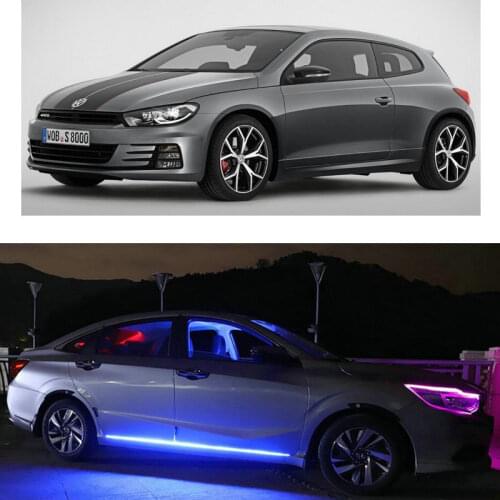 Remote Car Door Decorative Mood Lighting For vw CRAFTER PHAETON MULTIVAN ROUTAN SCIROCCO SHARAN EOS FOX JETTA TOUAREG