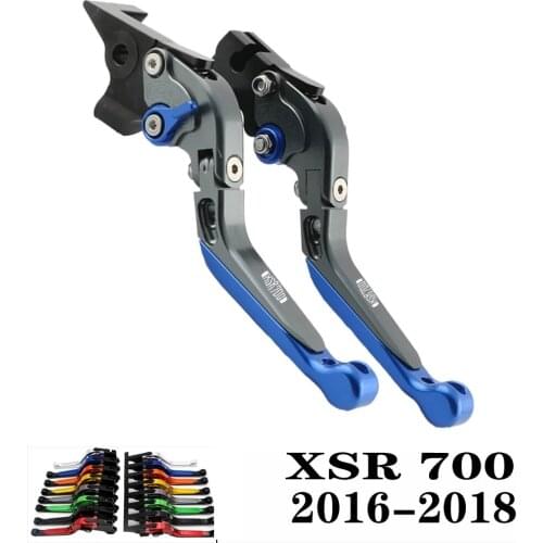 For YAMAHA XSR 700 XSR700 ABS 2016 2017 2018 16 17 18 CNC Motorcycle Adjustable Brake Clutch Lever Levers Folding