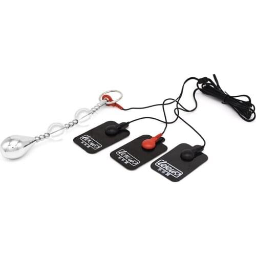 Electric Shock Vaginal Anal Butt Plug Prostate Massage Electro Medical Themed Sex Toys For Men Woman