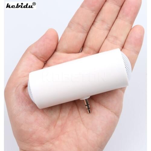 Kebidu Gift Monaural Loudspeaker 3.5mm Mini Speaker Stereo Audio Speakers for xiaomi Smartphone MP4 Tablet PC Laptop Tablet