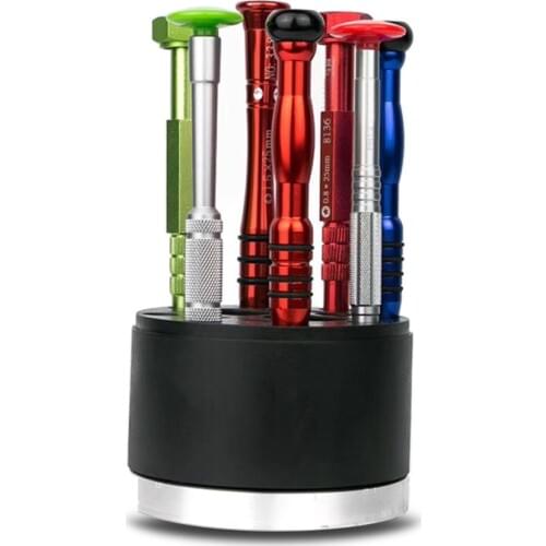 Mini 360 Rotary Screwdriver Storage box scewdriver holder for screwdriver tweezers Magnetic storage phone repair tool