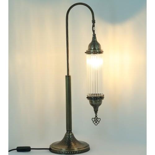 New Design TURKISH OTTOMAN MOROCCAN table lamp pyrex Blown glass bedroom light