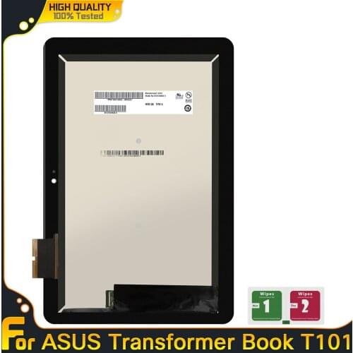 Original LCD For ASUS Transformer Book T101 HA T101H T101HA LCD Display With Touch Screen Digitizer Assembly Replacement Parts