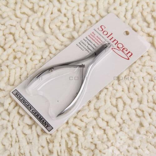 Professional Nail Art Stainless Steel Cuticle Nipper Clipper Manicure Trimmer Plier Edge Cutter Tool