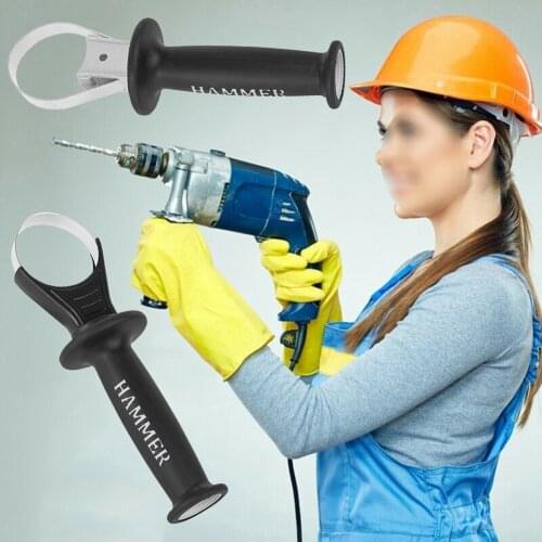 59-65mm Adjustable Electric Drill Handle Grill Accessories Electric Hammer Replacement Front Handle Impact Drill Accessories