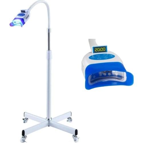 Dental Unit Floor Standing Type Oral Lamp Bleaching Cold Light LED Teeth Whitening Machine