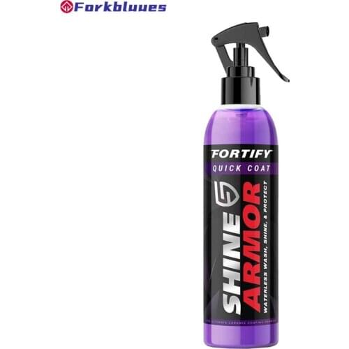 Fortify Quick Coat Ceramic Coating Car Wax Polish Spray Waterless Car Wash&Wax Hydrophobic Top Coat Polish SHINE ARMOR