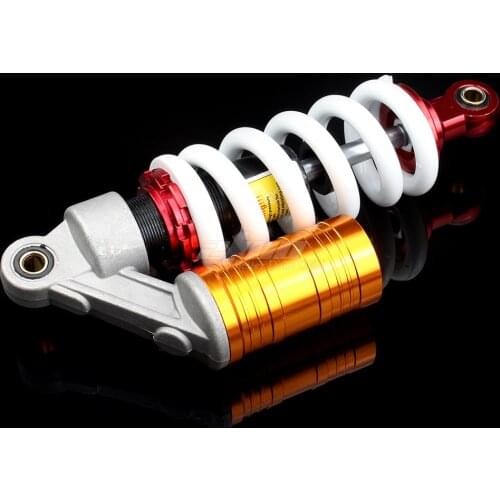 1Pc Universally 260MM Motorcycle Rear Suspension Rebound Damping Shock Absorbers CNC Mounting Hole Distance Shock accessory