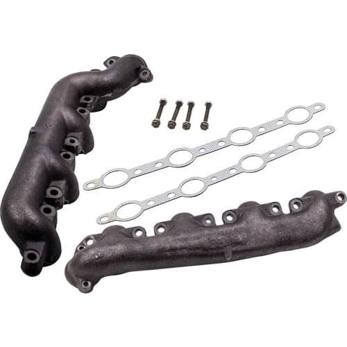 LH & RH Exhaust Manifold Kit For Ford 7.3 F250 F350 F450 99-03 Powerstroke