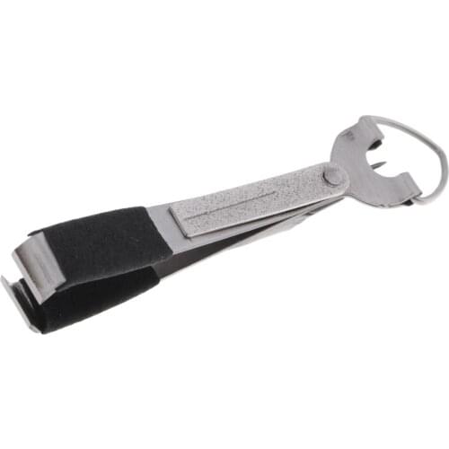 2pcs Stainless Steel Fishing Line Nipper Jig Eye Cleaner Knot Tying Tools