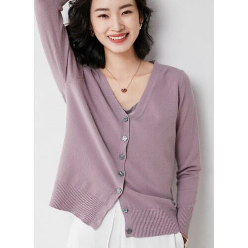 2021 Spring and Summer New Net Red Hooded Knitted Jacket Cardigan Thin Ice Silk Wild Air-Conditioning Sunscreen Female 60111