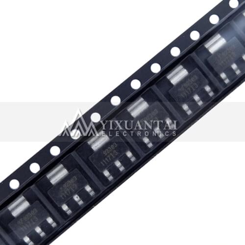 50pcs/lot Free shipping 100% original LT1117IST-3.3 1117I3 LT1117IST-5.0 117I5 LT1117IST-ADJ 1117I SIHFL110 FL110 SOT223