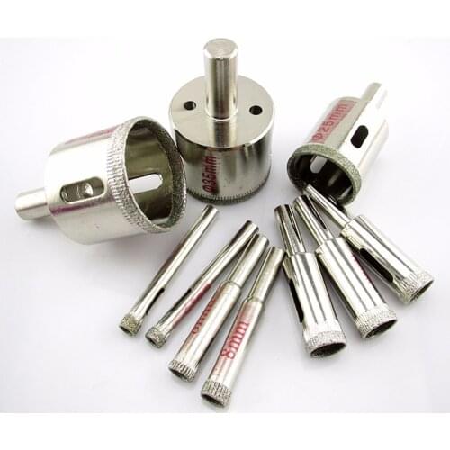 52/55-68/70/73/75/80/85/90/95/100mm Diamond Coated Tool Drill Bit Tile Marble Glass Ceramic Hole Saw