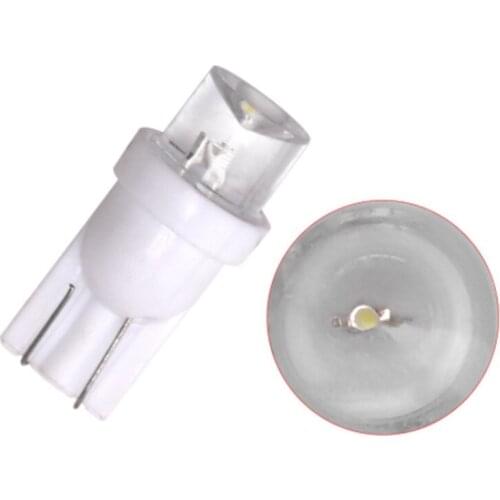 T10 1LED automobile width indicator lamp reading lamp concave head bubble concave head single lamp