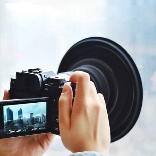 Camera Lens Hood Digital Lens Hood Lens Cap Shade for Enhanced Photography and Video Footage