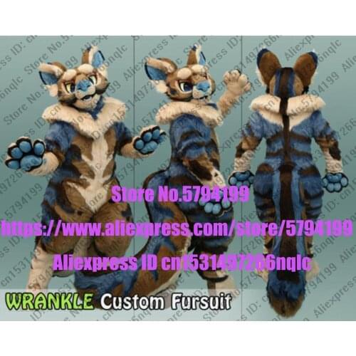 Best Quality on Wild TIGER Lion Costume Fancy Dress Fursuit Birthday Cosplay Furry Christmas