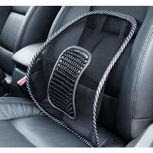 Chair Back Support Massage Cushion Mesh Relief Lumbar Brace Car Truck Office Home Cushion Seat Chair Lumbar Back Support Chair