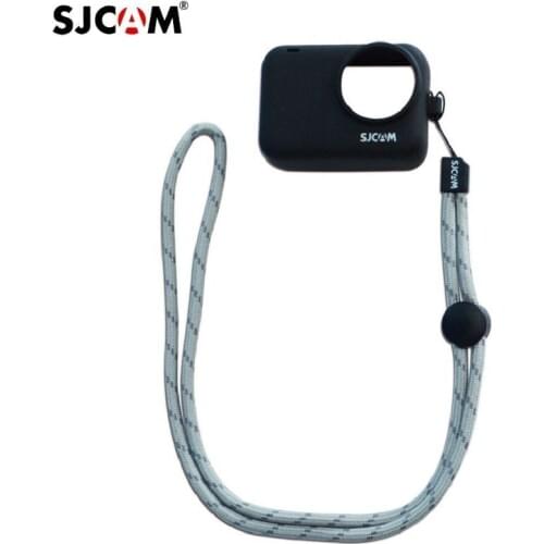 Original Accessories SJCAM Silicone Sleeve+Adjustable Lanyard Protective Case Border Cover for SJ9 Strike /SJ9 Max Action Camera