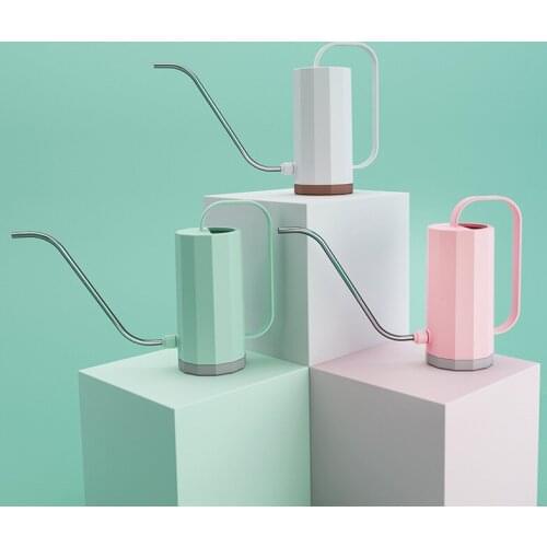 Plastic Garden Succulent Watering Pot Stainless Steel Long Mouth Flowers Plants Tools